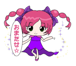 Glitter Cute Girls sticker #8670211