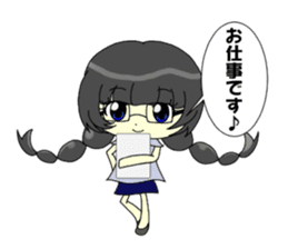 Glitter Cute Girls sticker #8670212