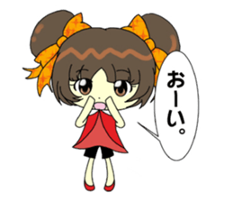 Glitter Cute Girls sticker #8670214