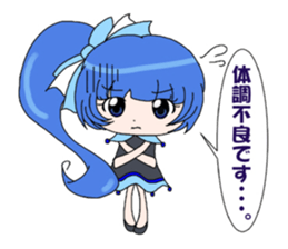 Glitter Cute Girls sticker #8670215