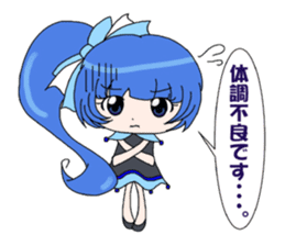 Glitter Cute Girls sticker #8670215