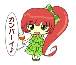 Glitter Cute Girls sticker #8670217