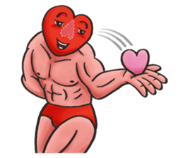 HEART-MAN sticker #8670542
