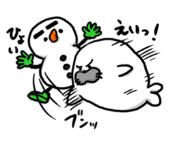 Cold hate seals sticker #8670637