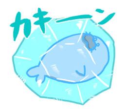 Cold hate seals sticker #8670639