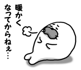 Cold hate seals sticker #8670648