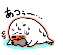Cold hate seals sticker #8670660