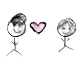 Animals and humans of the day sticker #8670735