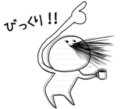 Pointing Sticker sticker #8671196