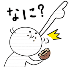 Pointing Sticker sticker #8671197