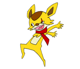 Yuruyuru Spanky Sticker 2 sticker #8671242