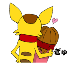 Yuruyuru Spanky Sticker 2 sticker #8671256