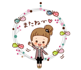 The dumpling version of the girl. sticker #8671345