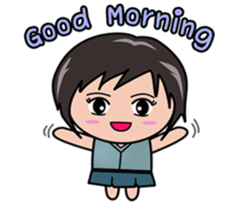 Buty girl Ver.Eng sticker #8671346