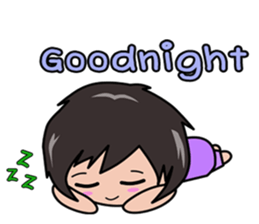 Buty girl Ver.Eng sticker #8671350