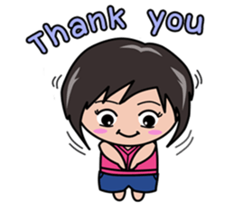 Buty girl Ver.Eng sticker #8671352