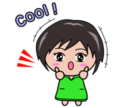 Buty girl Ver.Eng sticker #8671354