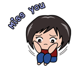 Buty girl Ver.Eng sticker #8671355