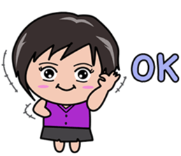 Buty girl Ver.Eng sticker #8671356