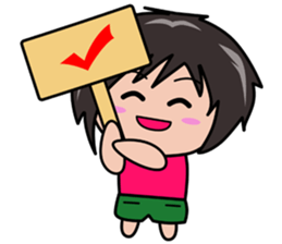 Buty girl Ver.Eng sticker #8671357