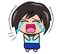 Buty girl Ver.Eng sticker #8671359