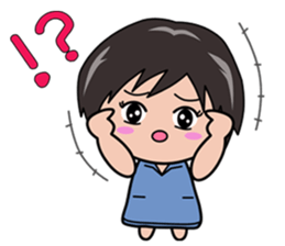 Buty girl Ver.Eng sticker #8671365