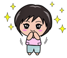 Buty girl Ver.Eng sticker #8671367