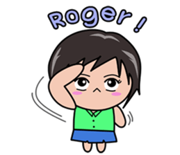 Buty girl Ver.Eng sticker #8671373