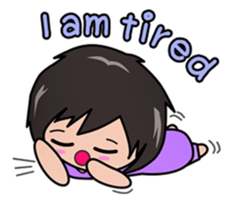 Buty girl Ver.Eng sticker #8671382