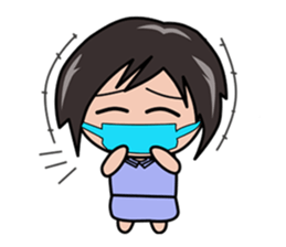 Buty girl Ver.Eng sticker #8671385