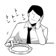 Reaction with full body action. sticker #8671565