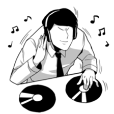 Reaction with full body action. sticker #8671574