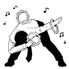 Reaction with full body action. sticker #8671575