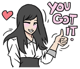 AsB - IBL / I'M Business Lady sticker #8671824