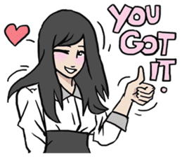 AsB - IBL / I'M Business Lady sticker #8671824