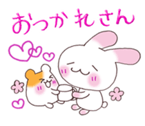 A lovely rabbit 3 sticker #8672214