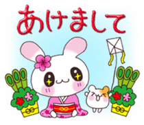 A lovely rabbit 3 sticker #8672222