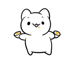 Kawaii kitten Sticker sticker #8672313