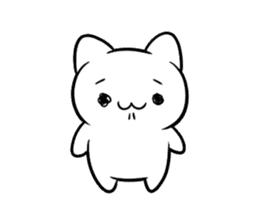 Kawaii kitten Sticker sticker #8672314