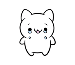 Kawaii kitten Sticker sticker #8672315