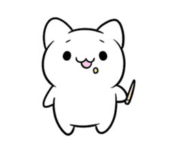 Kawaii kitten Sticker sticker #8672323