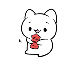 Kawaii kitten Sticker sticker #8672329