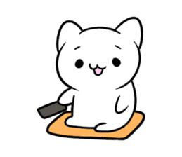 Kawaii kitten Sticker sticker #8672330