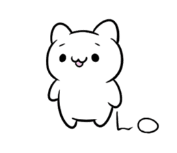 Kawaii kitten Sticker sticker #8672345