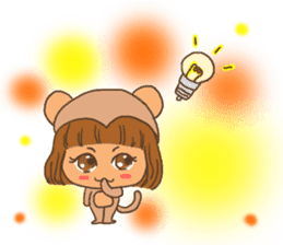 chibicco torio  [the animal version] sticker #8672284