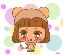 chibicco torio  [the animal version] sticker #8672288