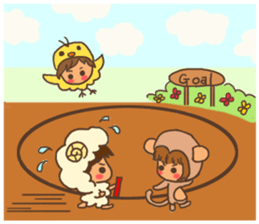 chibicco torio  [the animal version] sticker #8672304