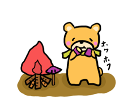 Kumachan of the bear Vol.2 sticker #8672427
