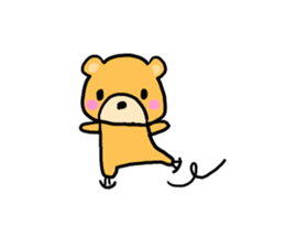 Kumachan of the bear Vol.2 sticker #8672430