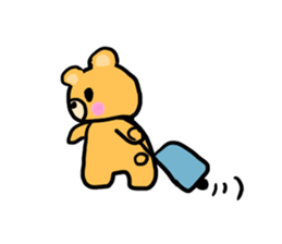 Kumachan of the bear Vol.2 sticker #8672451